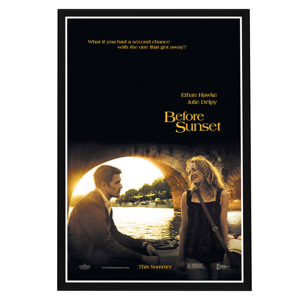 "Before Sunset" (2004) Framed Movie Poster