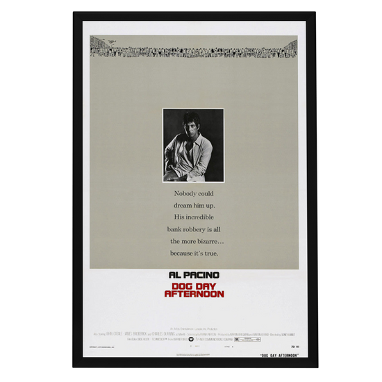 "Dog Day Afternoon" (1975) Framed Movie Poster