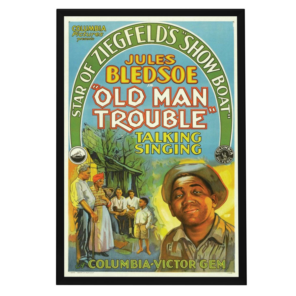 "Old Man Trouble" (1929) Framed Movie Poster