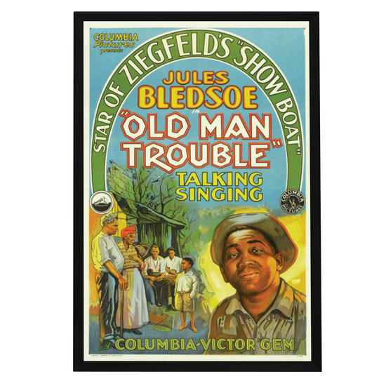 "Old Man Trouble" (1929) Framed Movie Poster