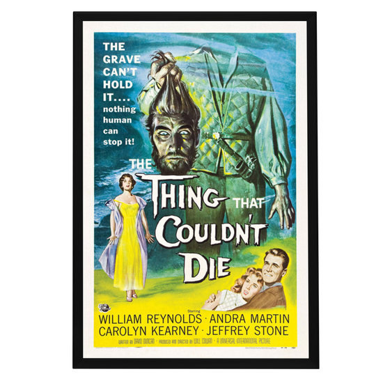 "Thing That Couldn't Die" (1958) Framed Movie Poster