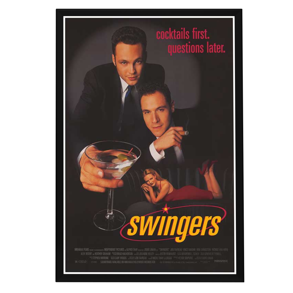 "Swingers" (1996) Framed Movie Poster