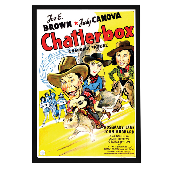 "Chatterbox" (1943) Framed Movie Poster