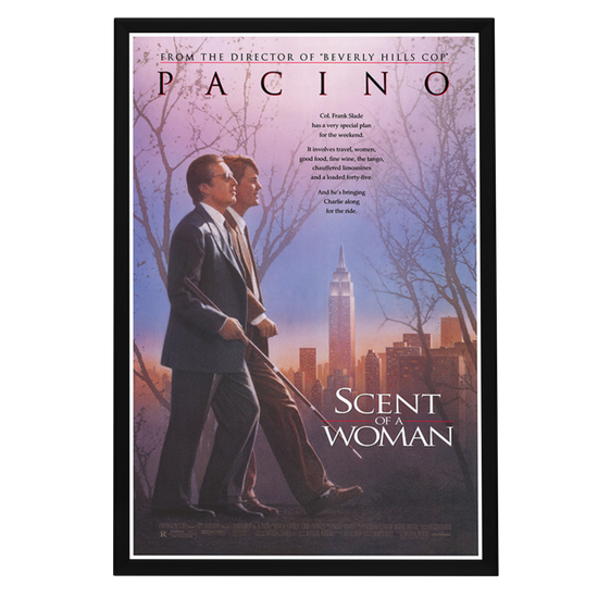 "Scent of a Woman" (1992) Framed Movie Poster