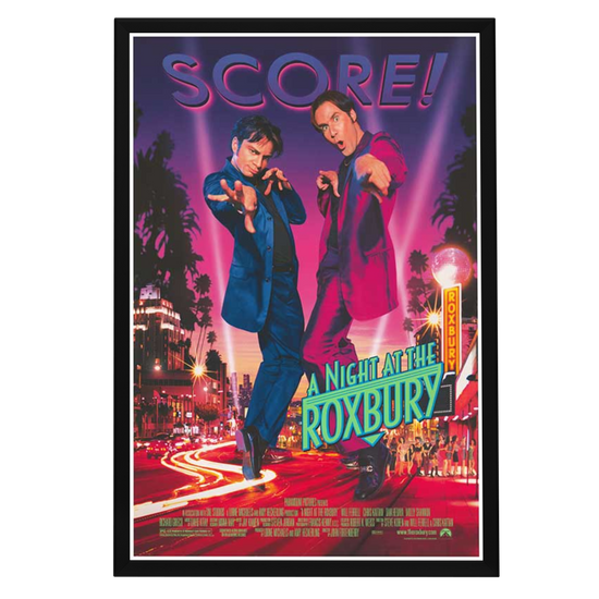 "Night at the Roxbury" Framed Movie Poster