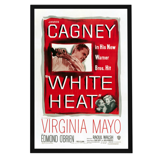 "White Heat" (1949) Framed Movie Poster