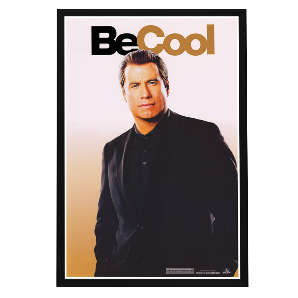 "Be Cool" Framed Movie Poster