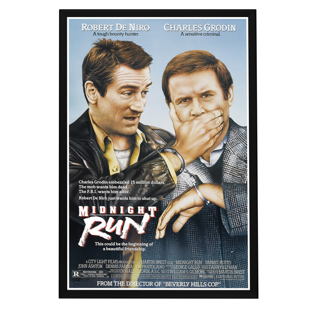 "Midnight Run" (1988) Framed Movie Poster