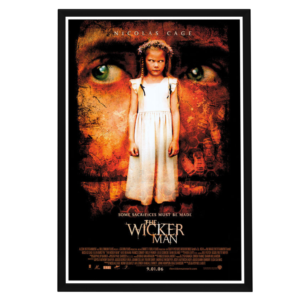"Wicker Man" (2006) Framed Movie Poster