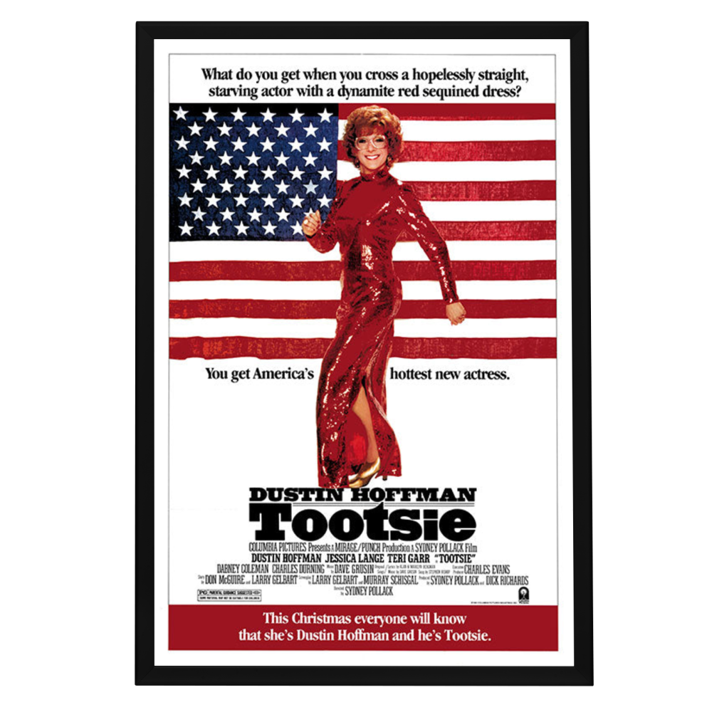 "Tootsie" (1982) Framed Movie Poster