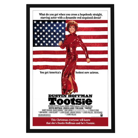 "Tootsie" (1982) Framed Movie Poster