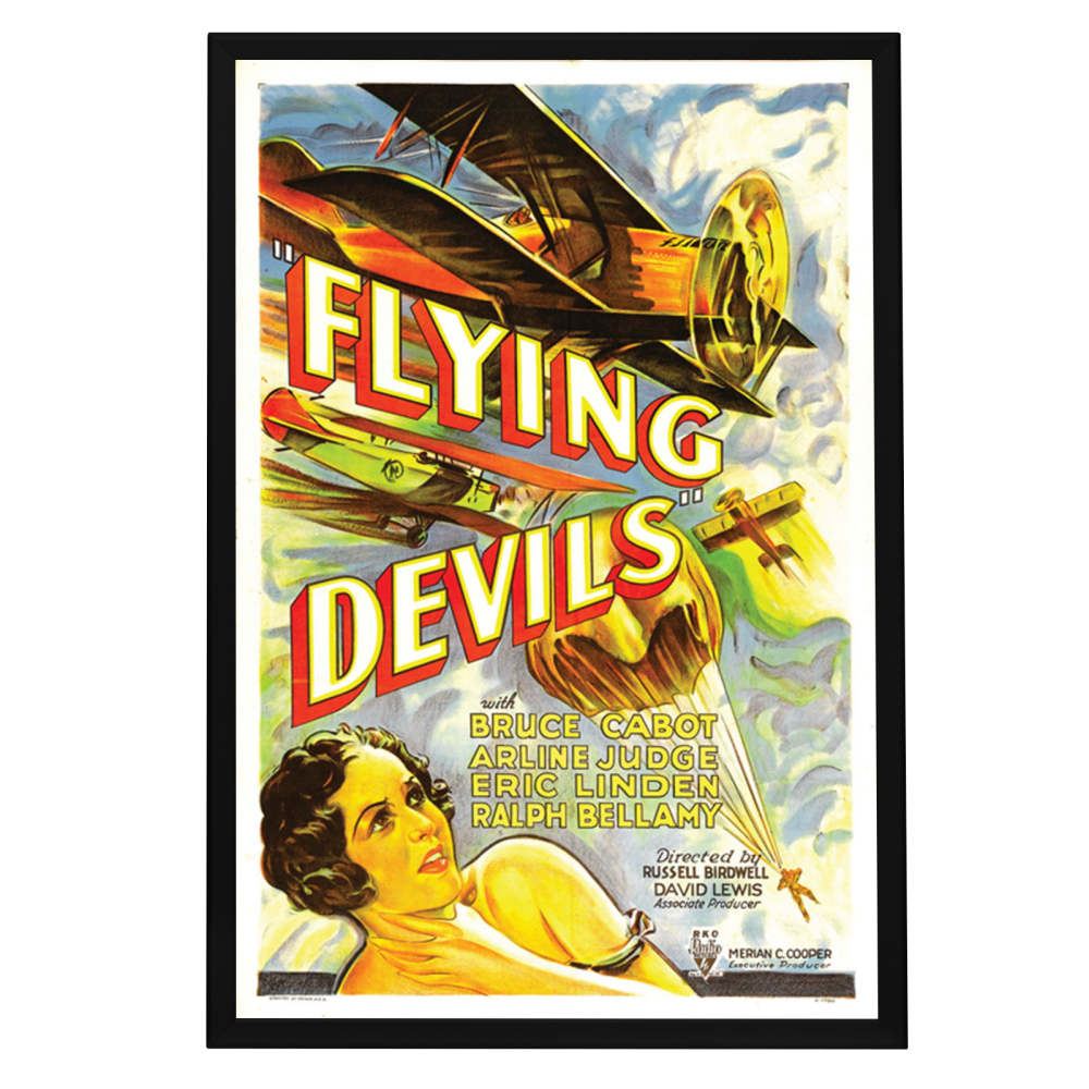 "Flying Devils" (1933) Framed Movie Poster