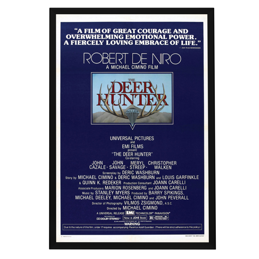 "Deer Hunter" (1978) Framed Movie Poster