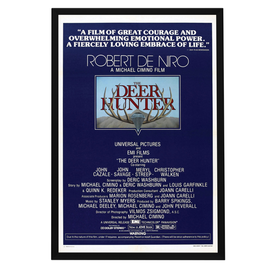 "Deer Hunter" (1978) Framed Movie Poster