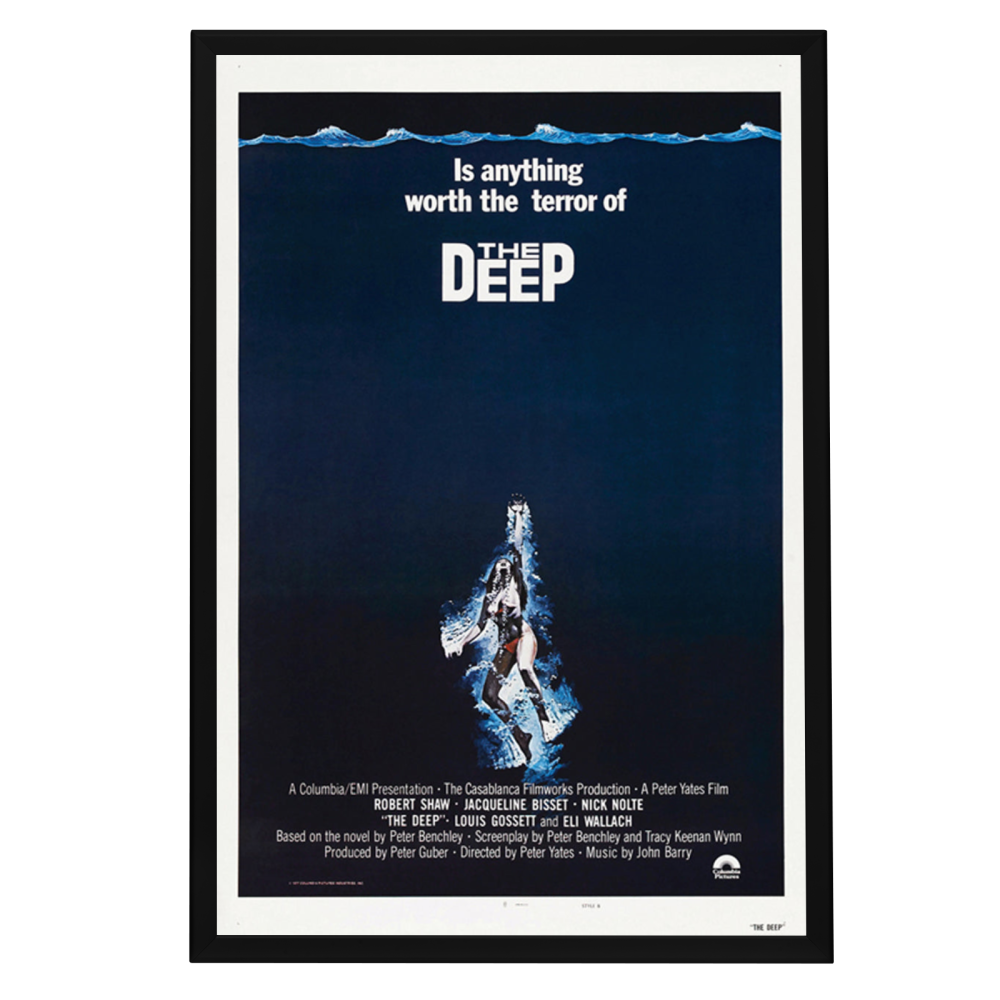 "Deep" (1977) Framed Movie Poster