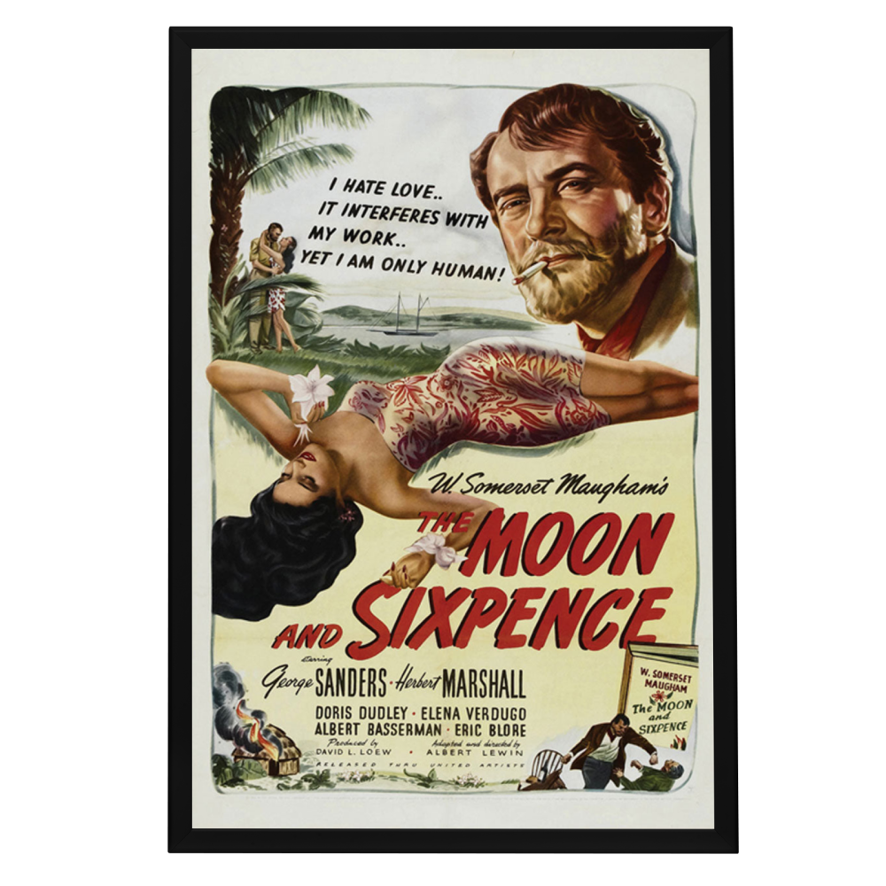 "Moon And Sixpence" (1942) Framed Movie Poster