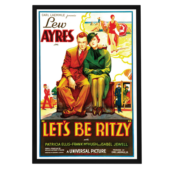 "Let's Be Ritzy" (1934) Framed Movie Poster