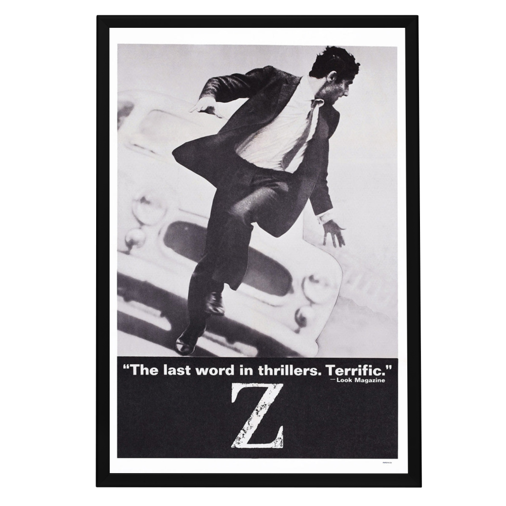 "Z" (1969) Framed Movie Poster