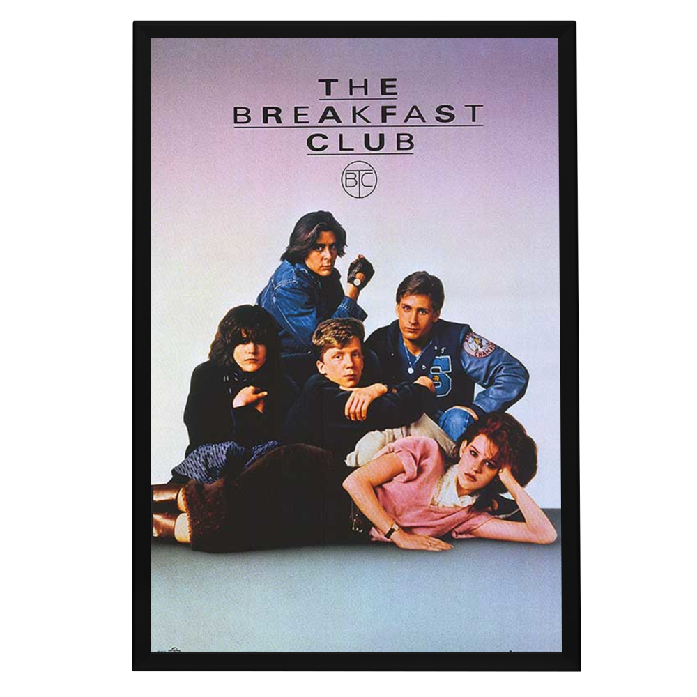 "Breakfast Club" (1985) Framed Movie Poster