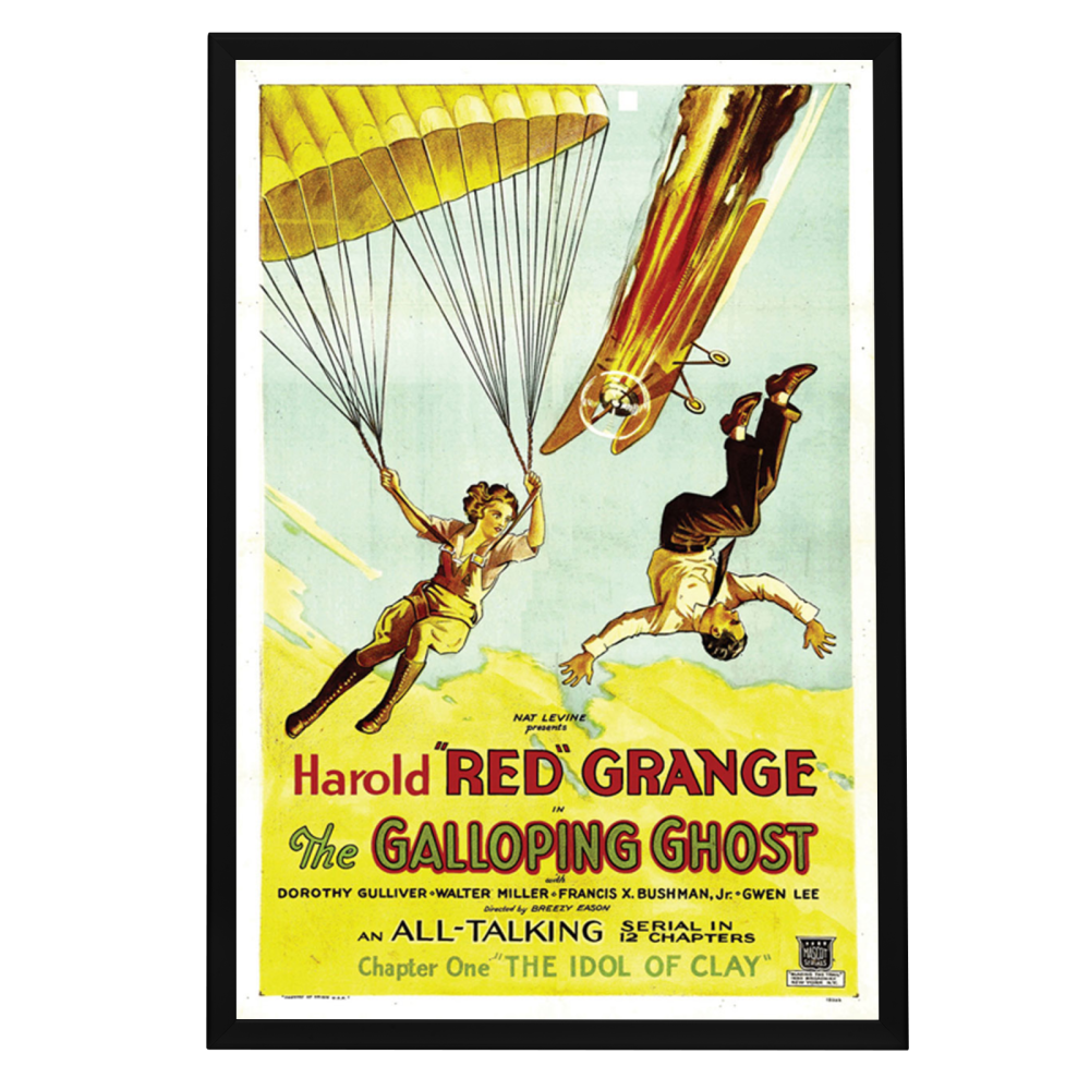 "Galloping Ghost" (1931) Framed Movie Poster