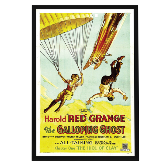 "Galloping Ghost" (1931) Framed Movie Poster