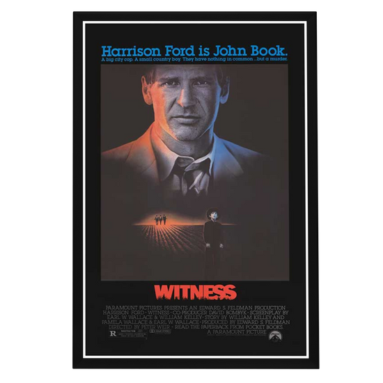 "Witness" (1985) Framed Movie Poster