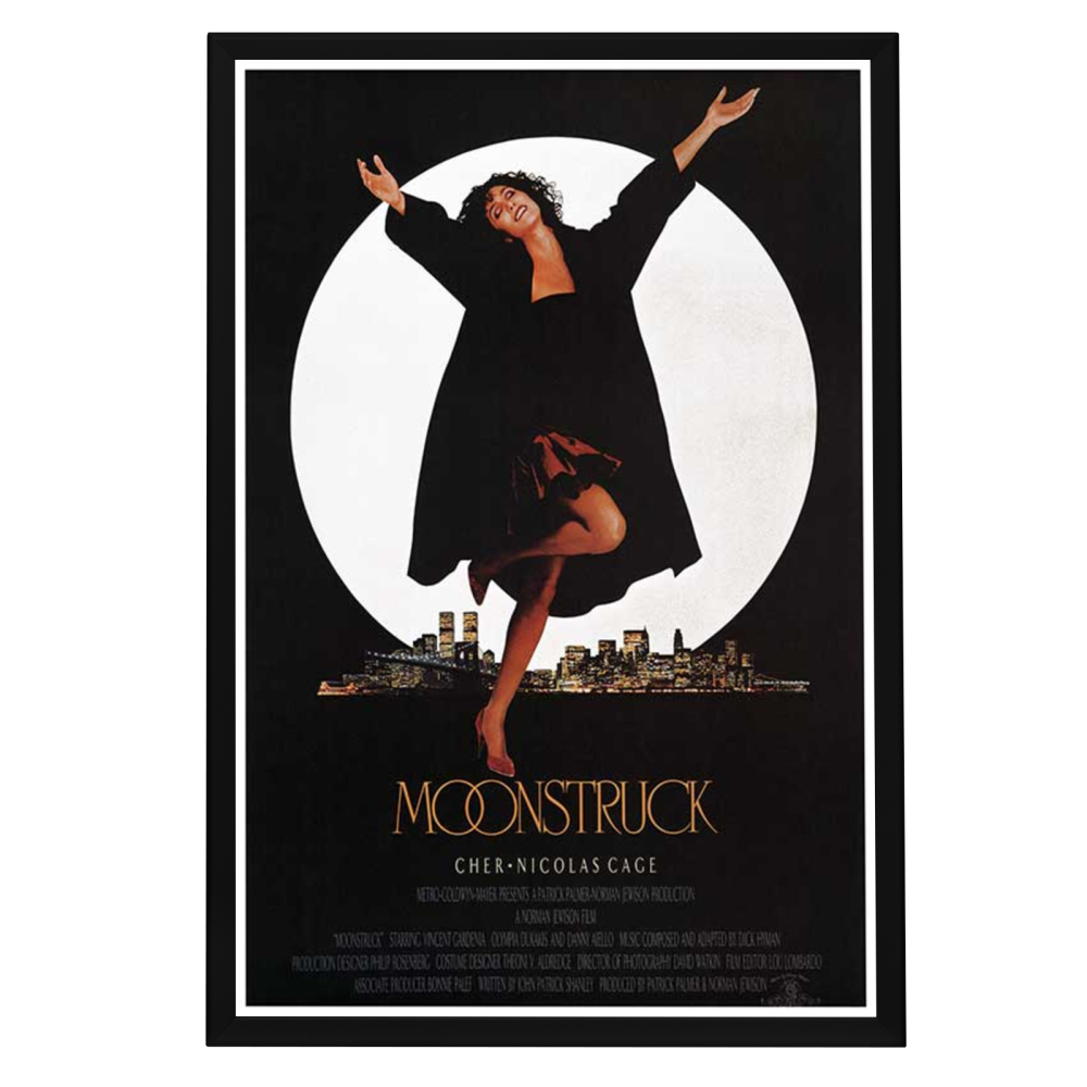 "Moonstruck" (1987) Framed Movie Poster