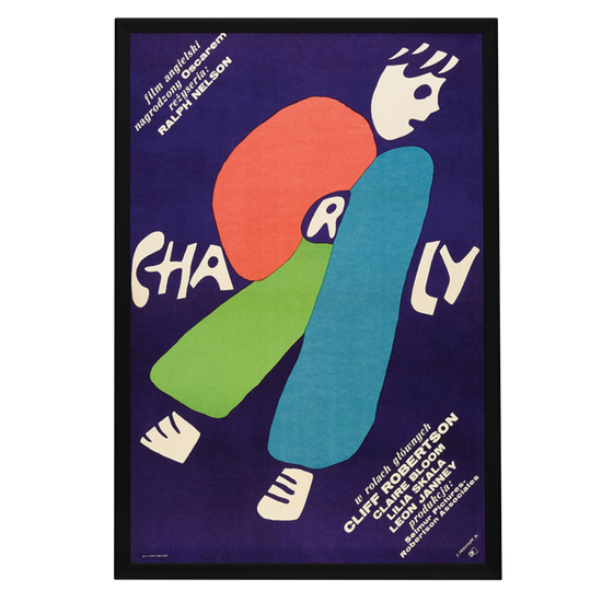 "Charly" (1968) Framed Movie Poster