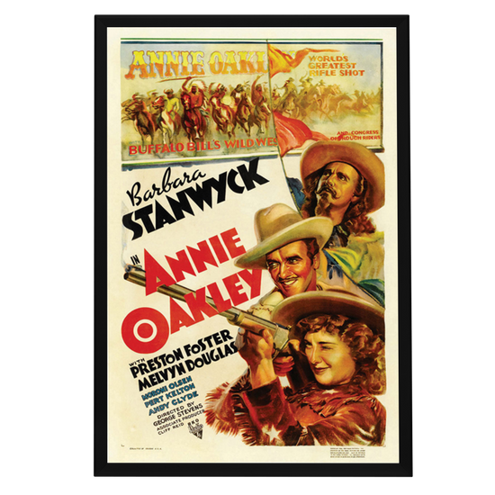 "Annie Oakley" (1935) Framed Movie Poster