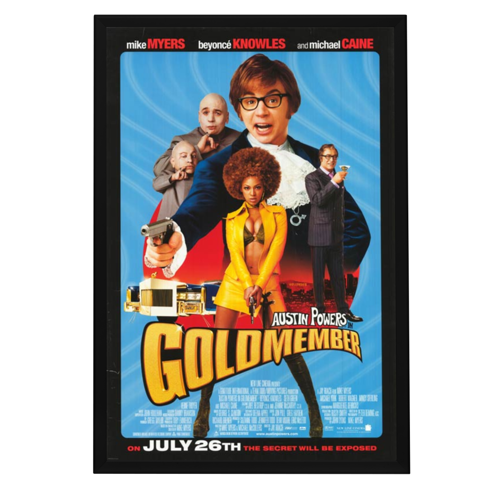 "Austin Powers In Goldmember" (2002) Framed Movie Poster