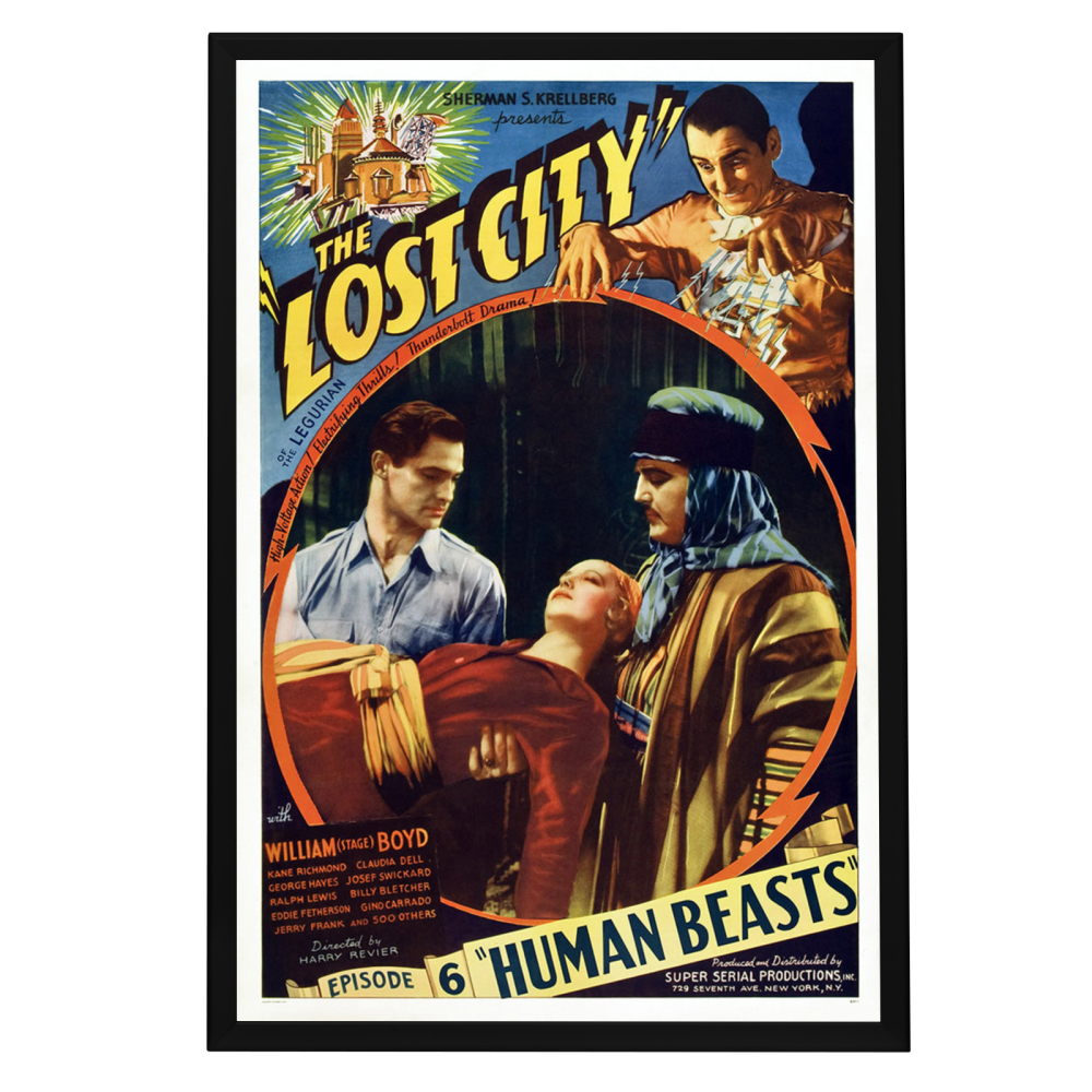 "Lost City" (1935) Framed Movie Poster