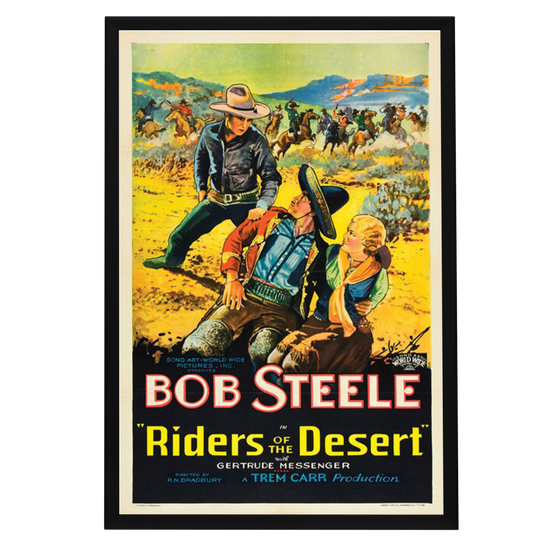 "Riders Of The Desert" (1932) Framed Movie Poster