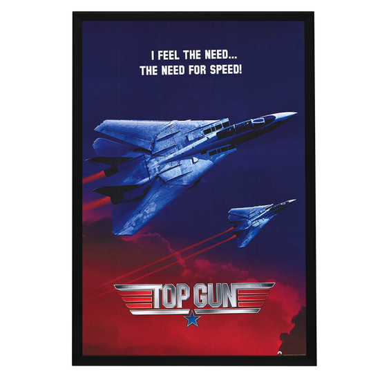 "Top Gun" (1986) Framed Movie Poster