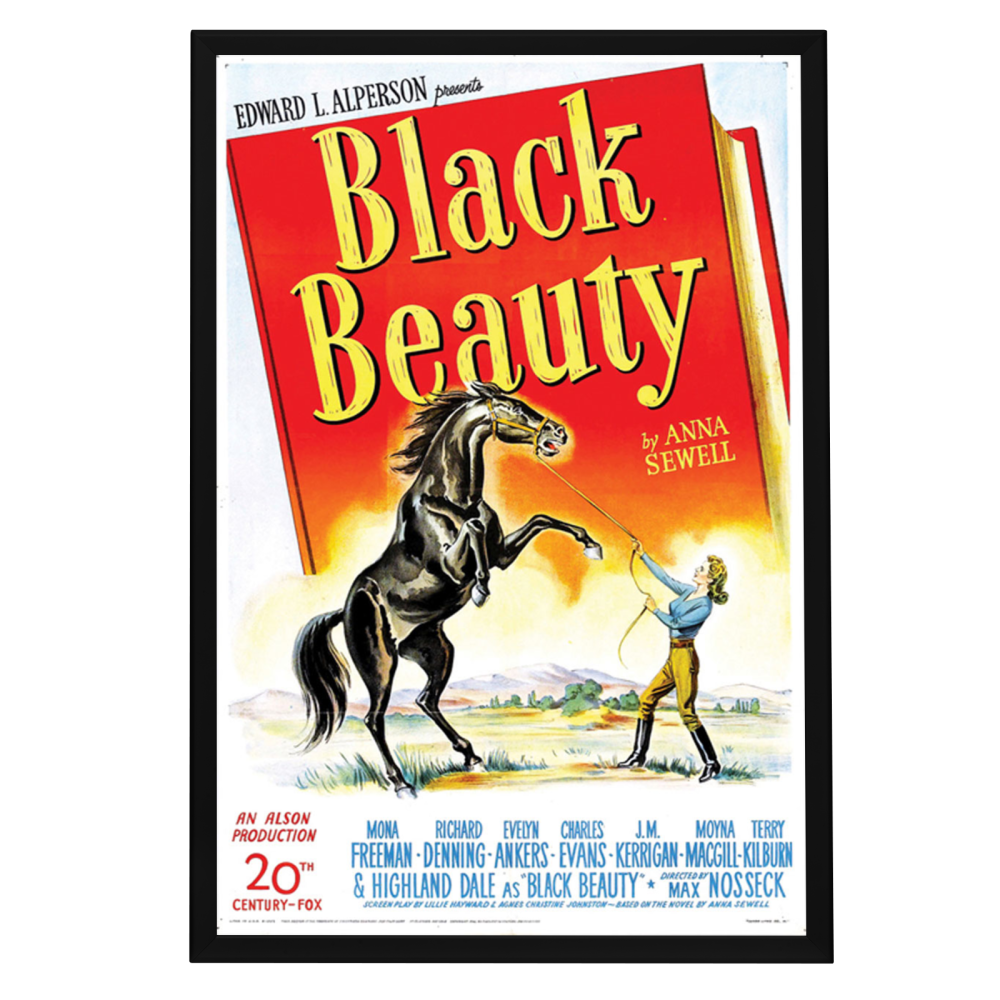 "Black Beauty" (1946) Framed Movie Poster
