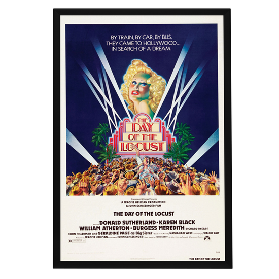 "Day Of The Locust" (1975) Framed Movie Poster