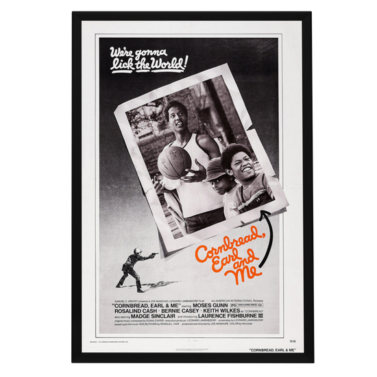 "Cornbread, Earl And Me" (1975) Framed Movie Poster