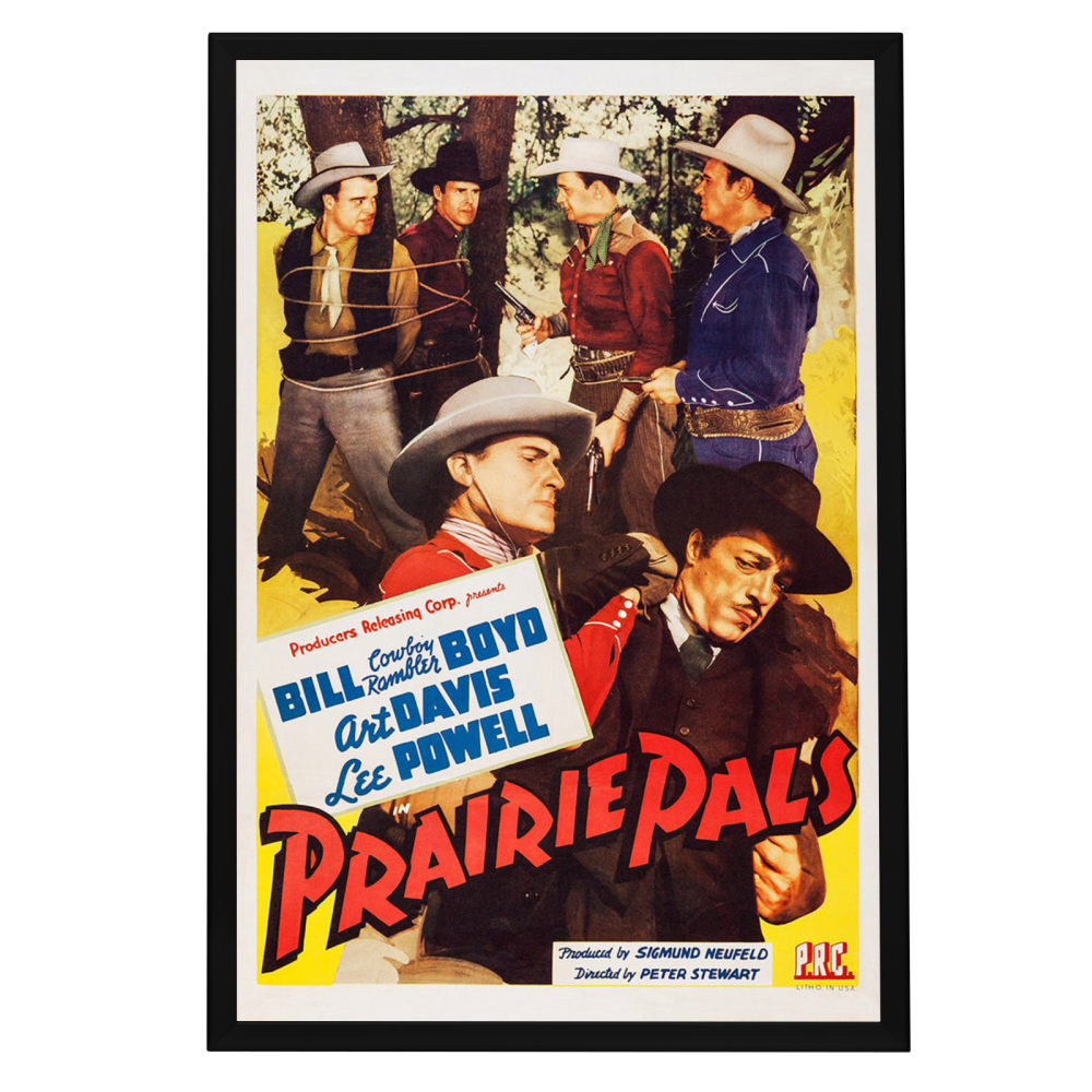 "Prairie Pals" (1942) Framed Movie Poster