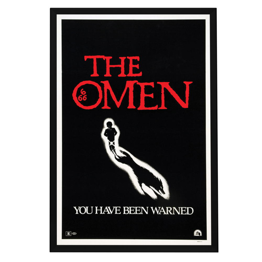 "Omen" (1976) Framed Movie Poster