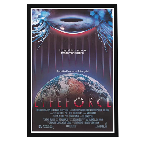 "Lifeforce" (1985) Framed Movie Poster