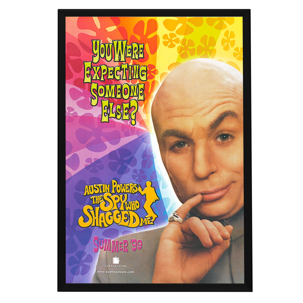"Austin Powers: The Spy Who Shagged Me" (1999) Framed Movie Poster