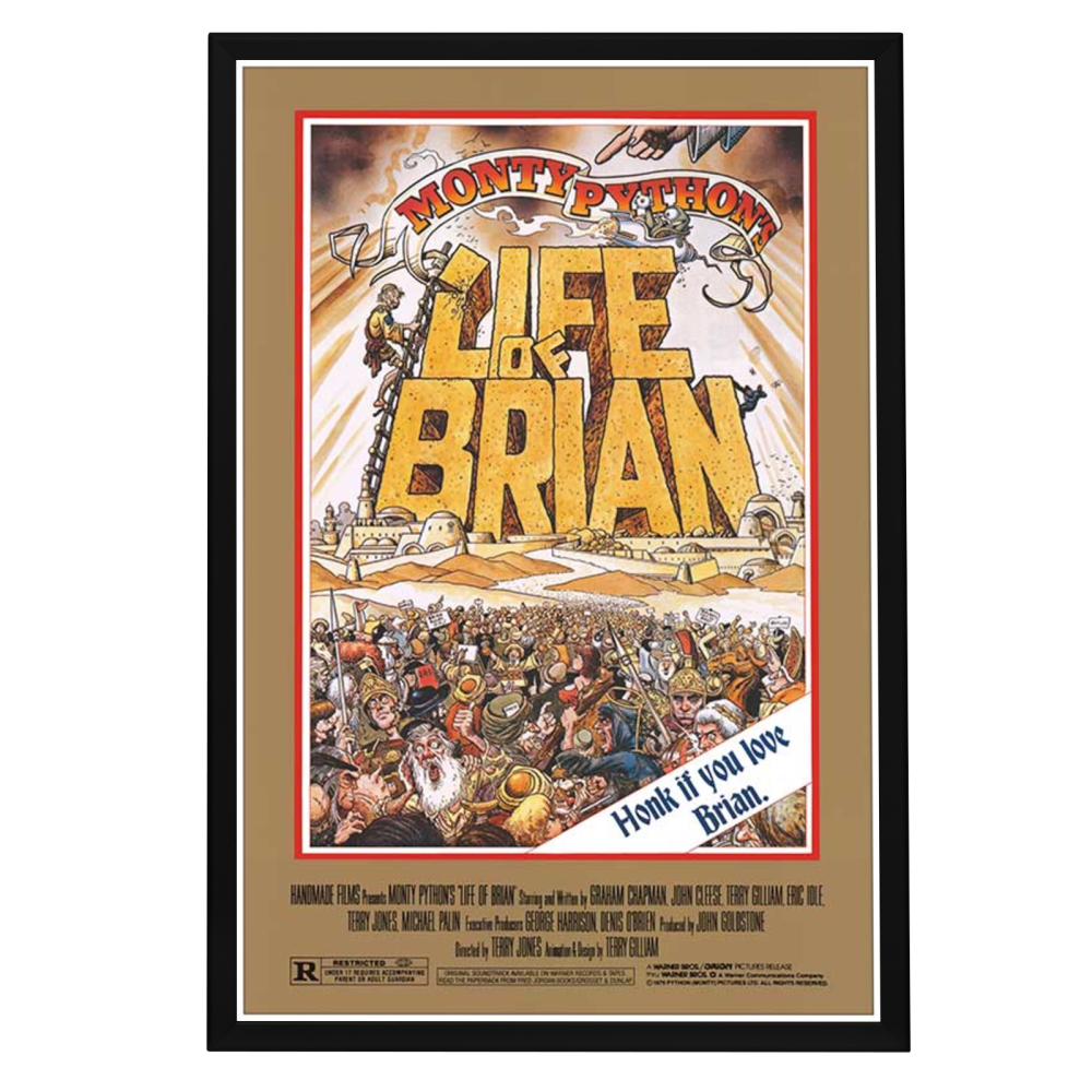 "Life of Brian" (1979) Framed Movie Poster