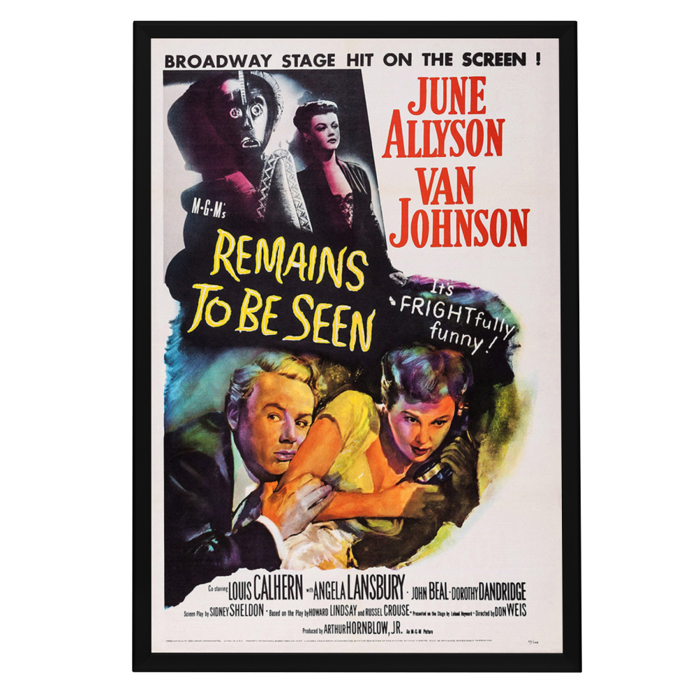 "Remains To Be Seen" (1953) Framed Movie Poster