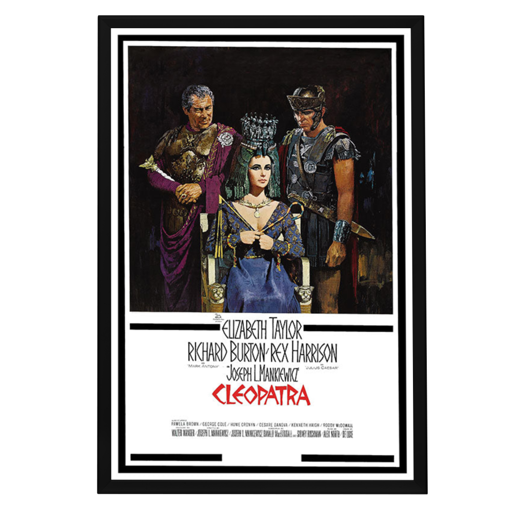 "Cleopatra" (1963) Framed Movie Poster