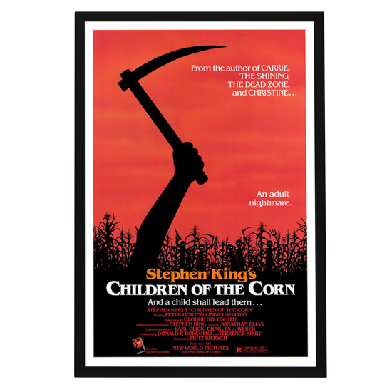 "Children of the Corn" (1984) Framed Movie Poster