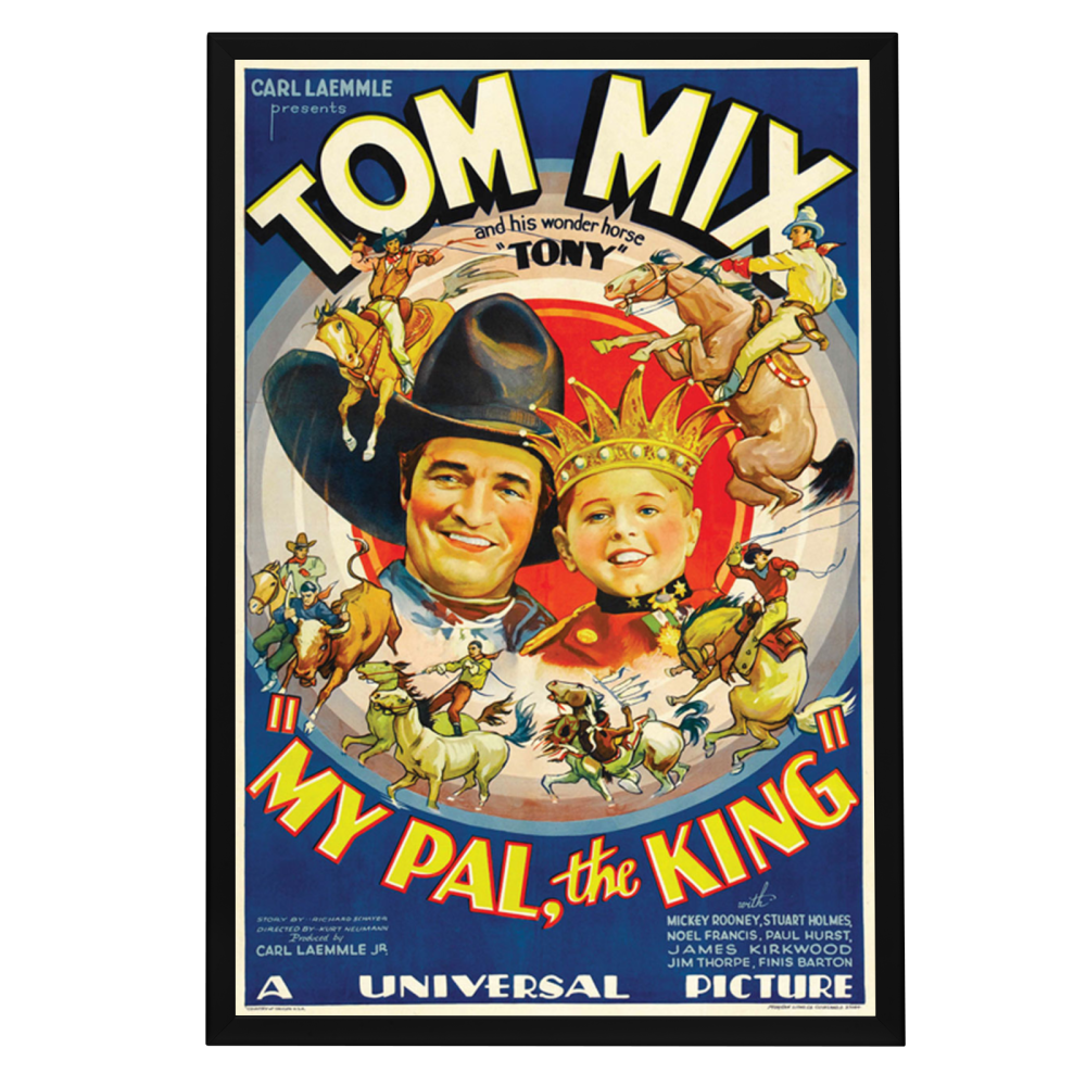 "My Pal, The King" (1932) Framed Movie Poster