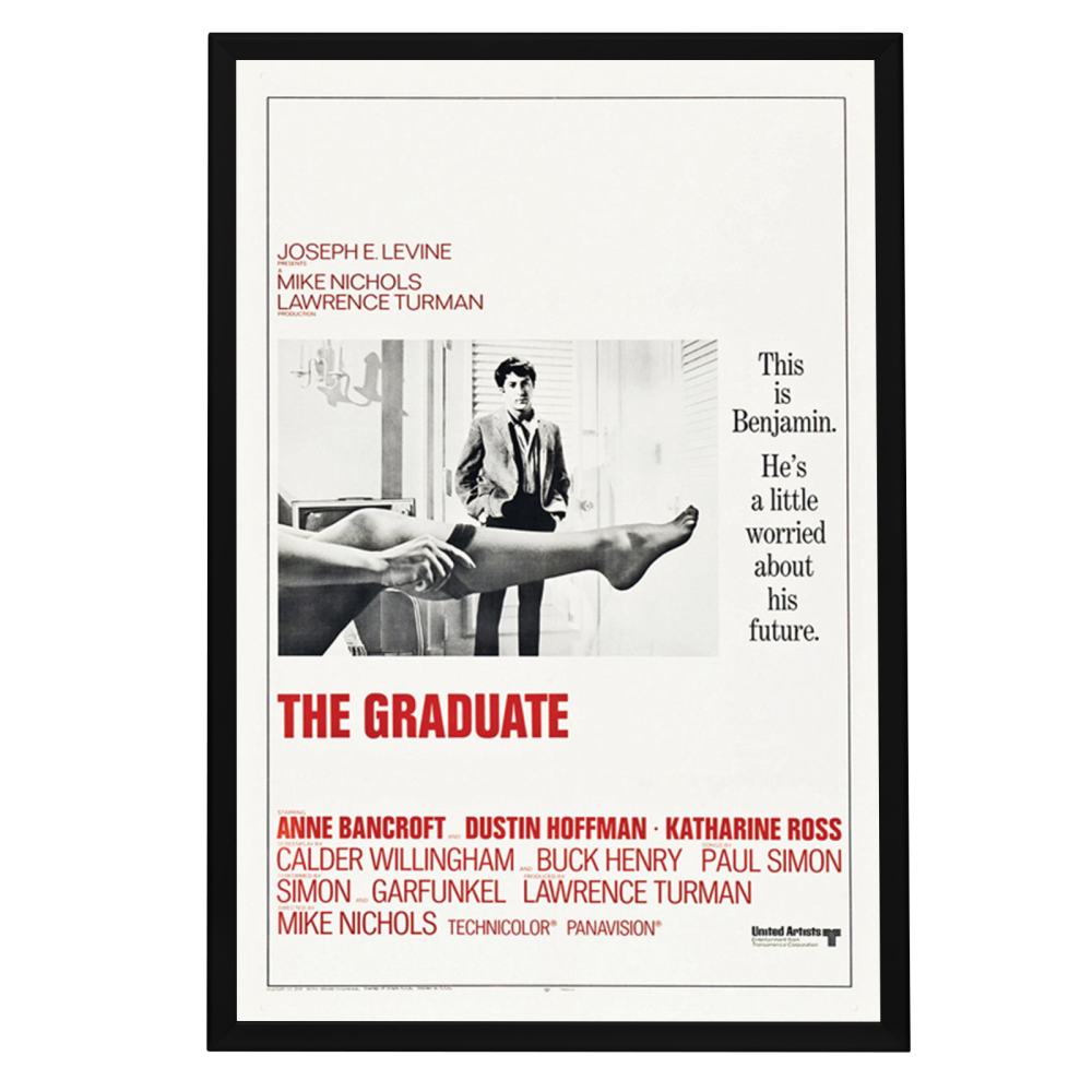 "Graduate" (1967) Framed Movie Poster