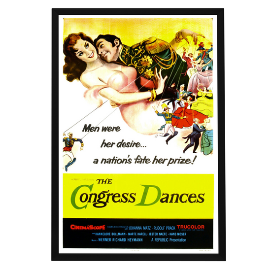 "Congress Dances" (1931) Framed Movie Poster