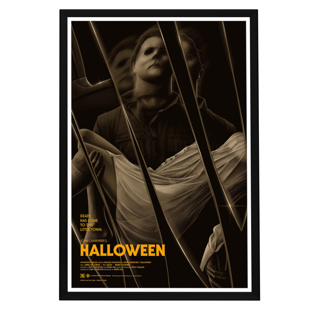 "Halloween" (1978) Framed Movie Poster