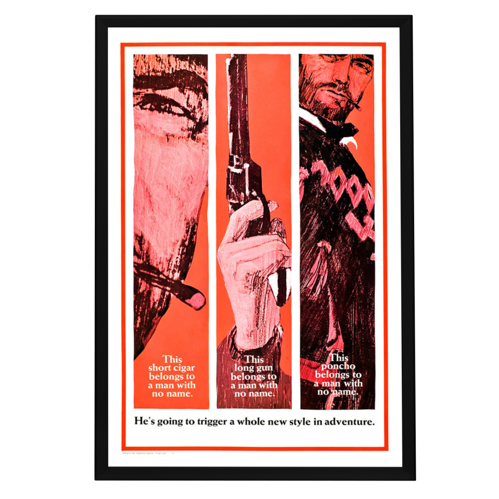 "Fistful Of Dollars" (1964) Framed Movie Poster