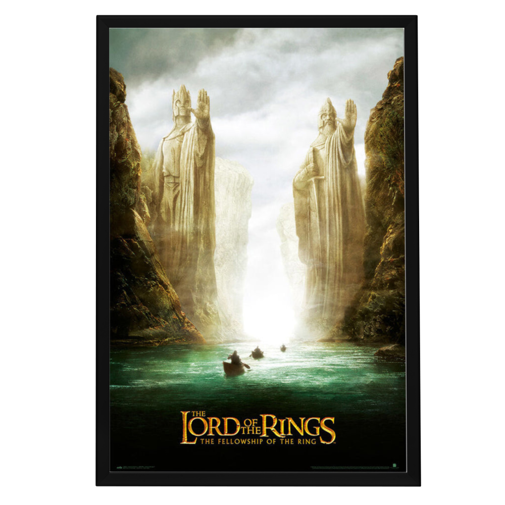 "Lord of the Rings: The Fellowship of the Ring" (2001) Framed Movie Poster